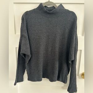 Z Supply Waffle thermal mock neck top